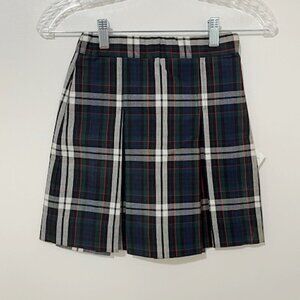 Becky Thatcher Elderwear Multicolor Plaid School Uniform Skirt Girl's 5 Reg